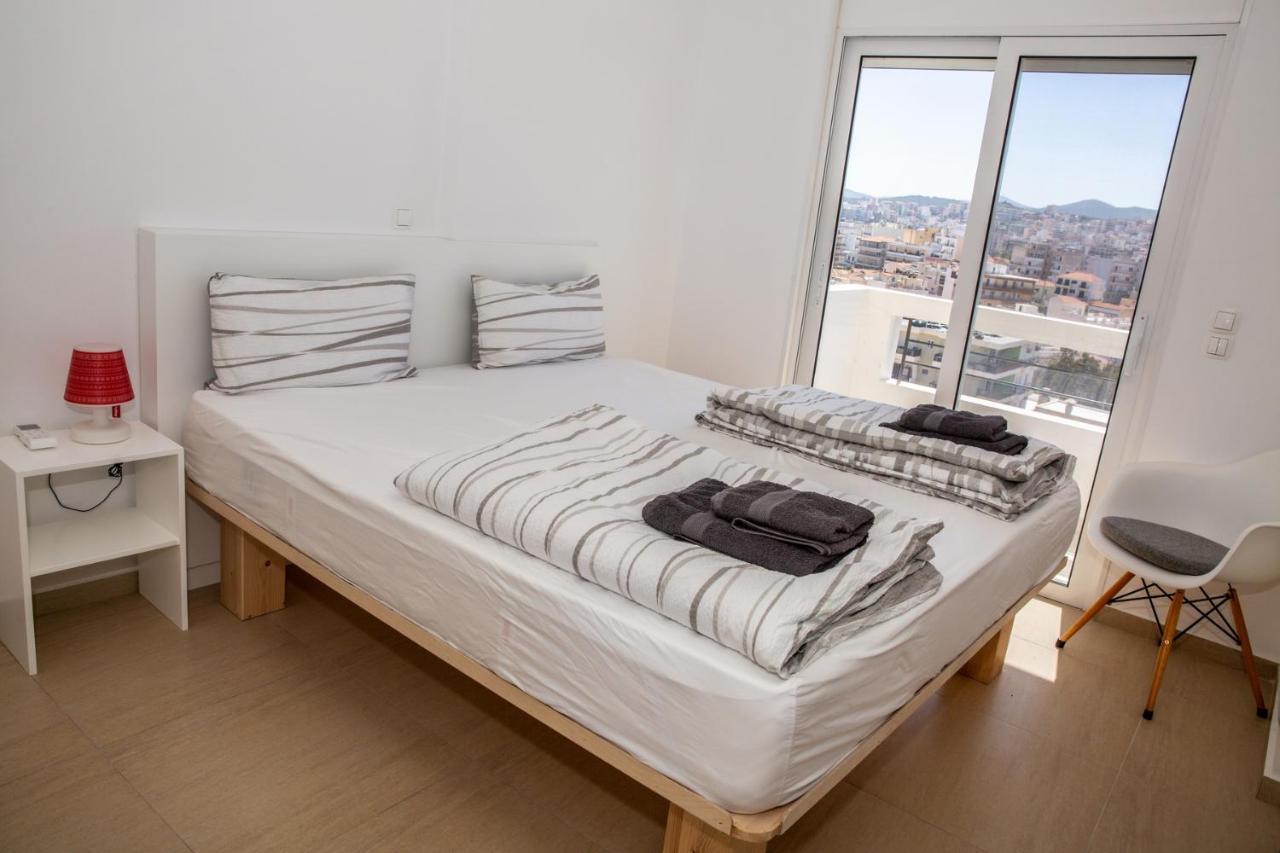Komfort City Apartment "Elias" Mit Meerblick In Lavrio Екстериор снимка